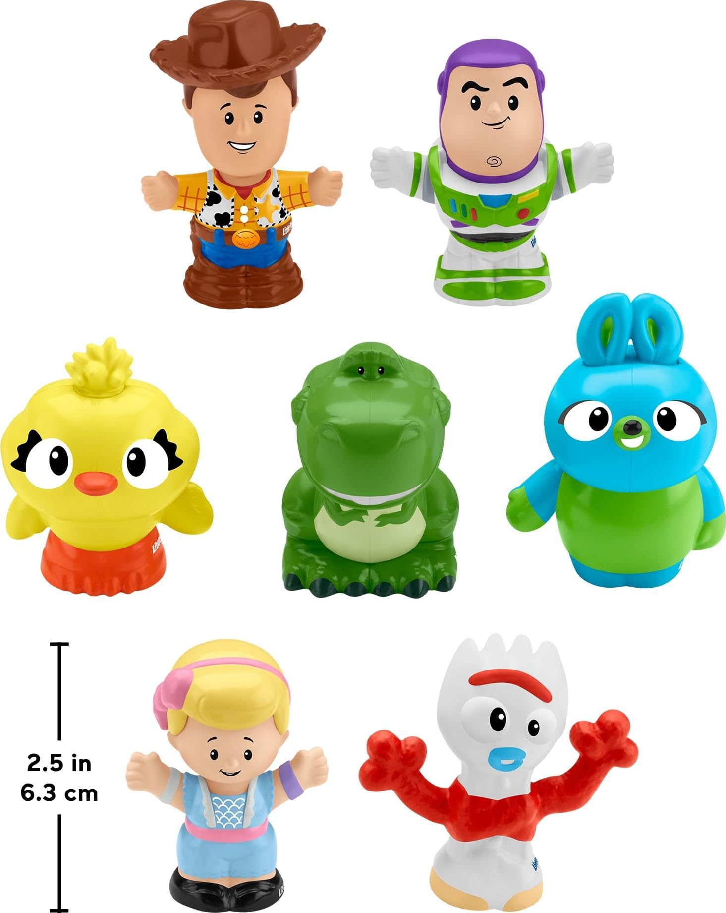 Fisher-Price figuras Toy Story en escena de juego familiar que inspira historias