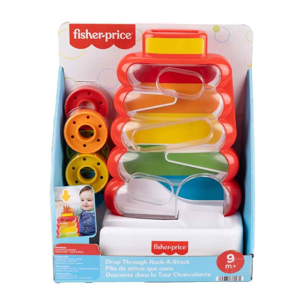 Fisher-Price aros asegurados en la parte trasera para fácil guardado