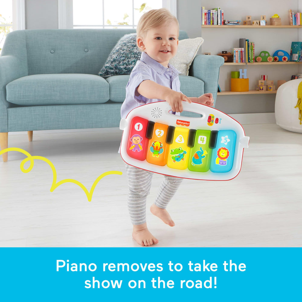 Fisher-Price juguetes enlazables incluyendo espejo y mordedor, promueven agarre