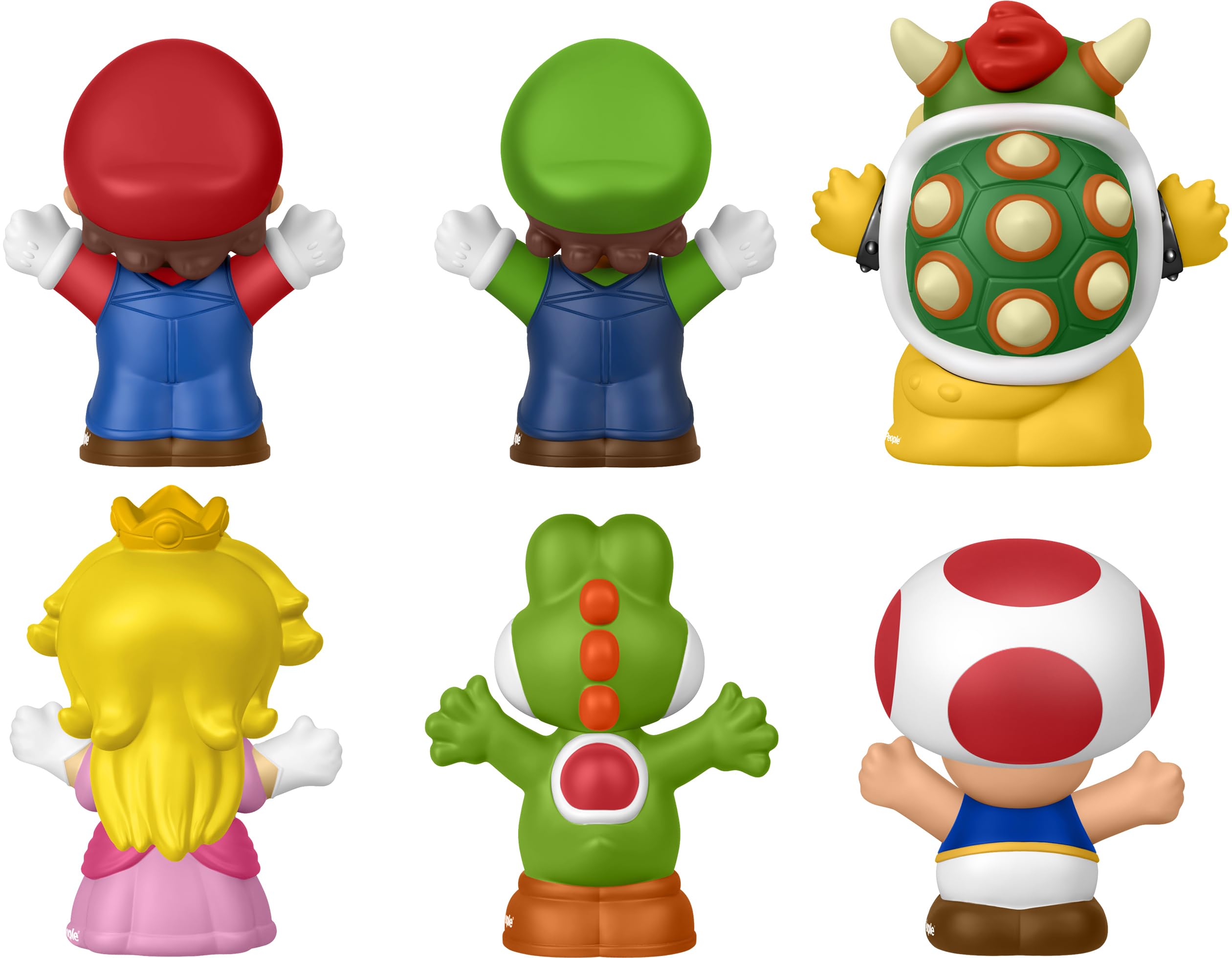 Fisher-Price comparación de tamaño con otro juguete para referencia