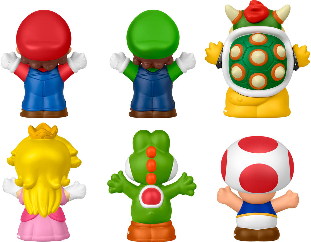 Fisher-Price comparación de tamaño con otro juguete para referencia