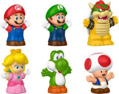 Fisher-Price empaque frontal mostrando las seis figuras y atractivos colores