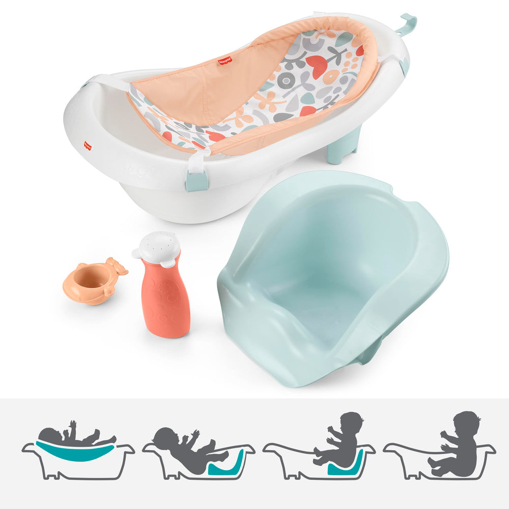 Fisher-Price detalle de la malla suave que sostiene al recién nacido, secado rápido