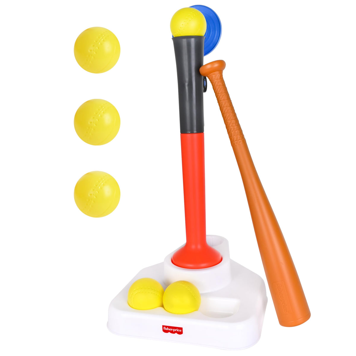 Fisher-Price vista frontal del set completo que muestra almacenamiento ordenado
