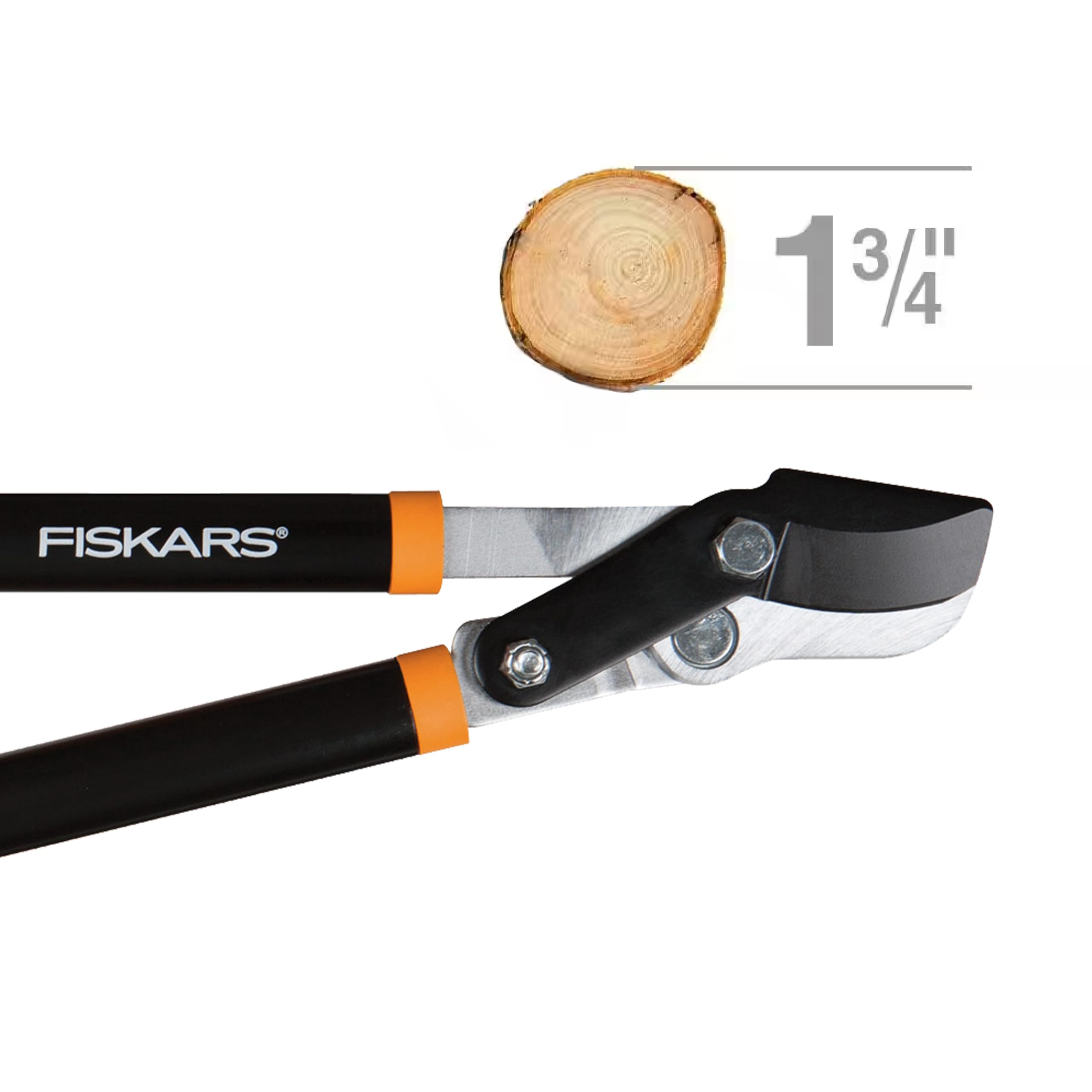 Fiskars blade coating texture reducing sap buildup and preventing rust