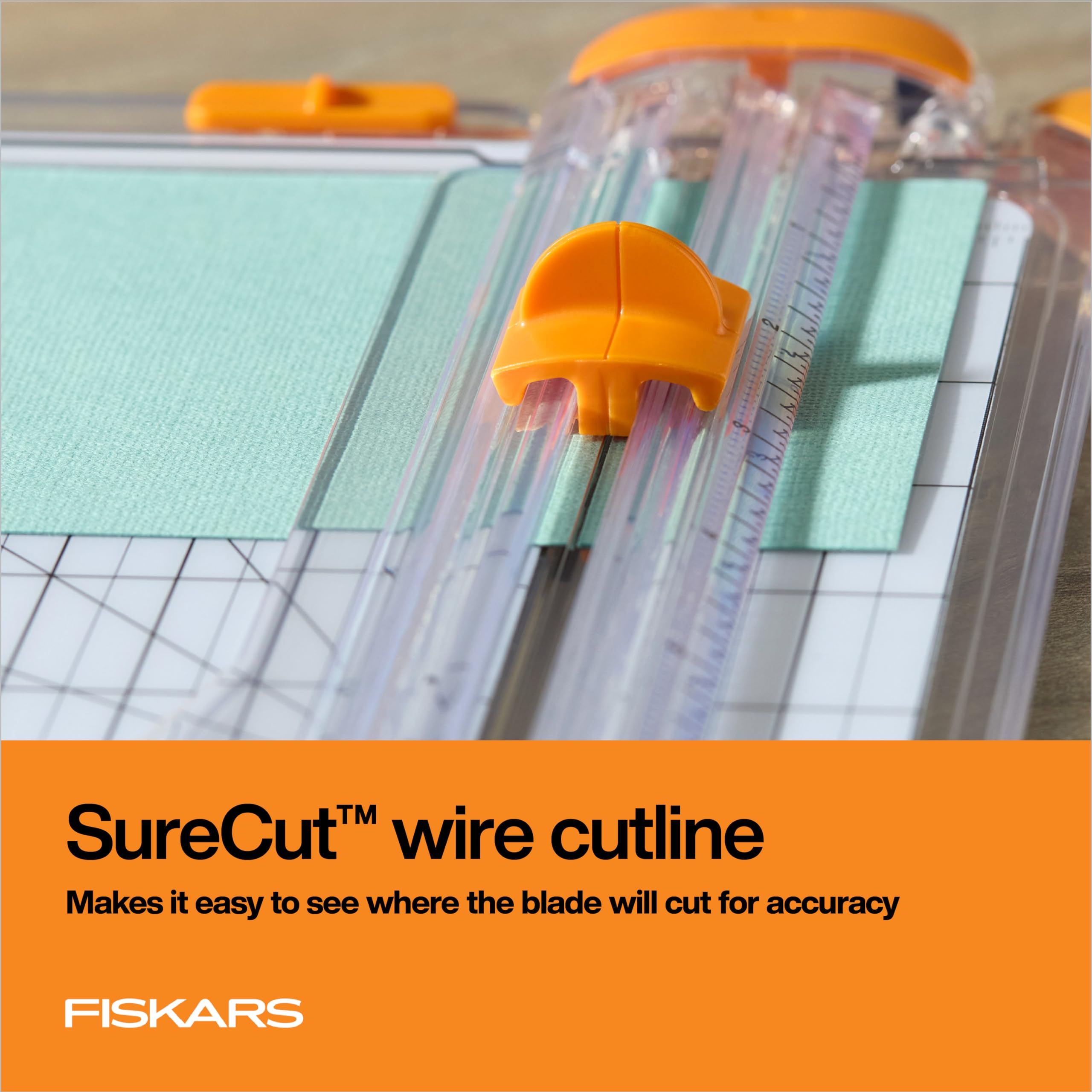 Fiskars enfoque en el cabezal de perfil alto para agarre cómodo y seguro