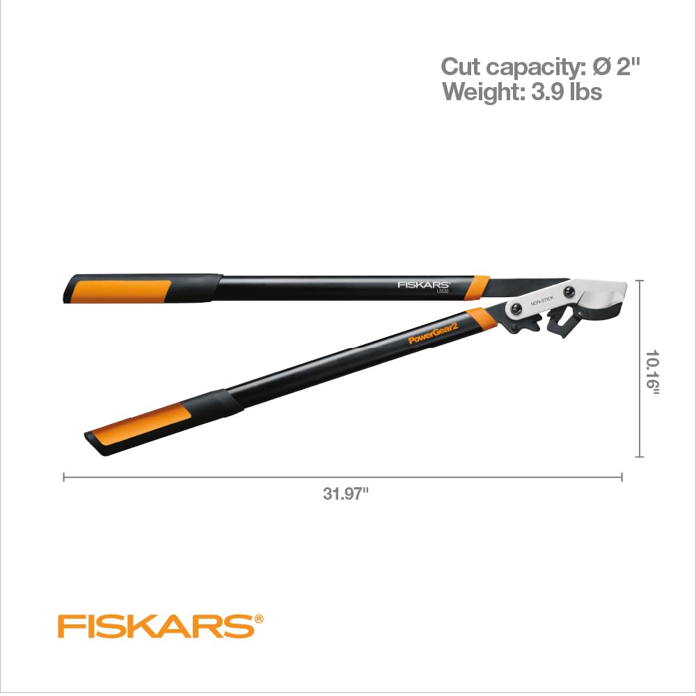 Superficie de hoja con recubrimiento de baja fricción Fiskars para menos gumming