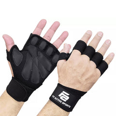 Fit Active Sports vista frontal del guante mostrando diseño y ajuste