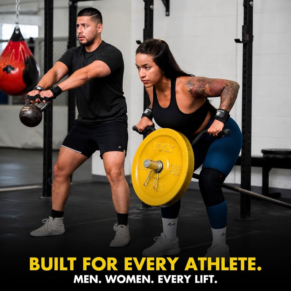 Fit Active Sports manos usando kettlebell, comodidad y control en balanceo