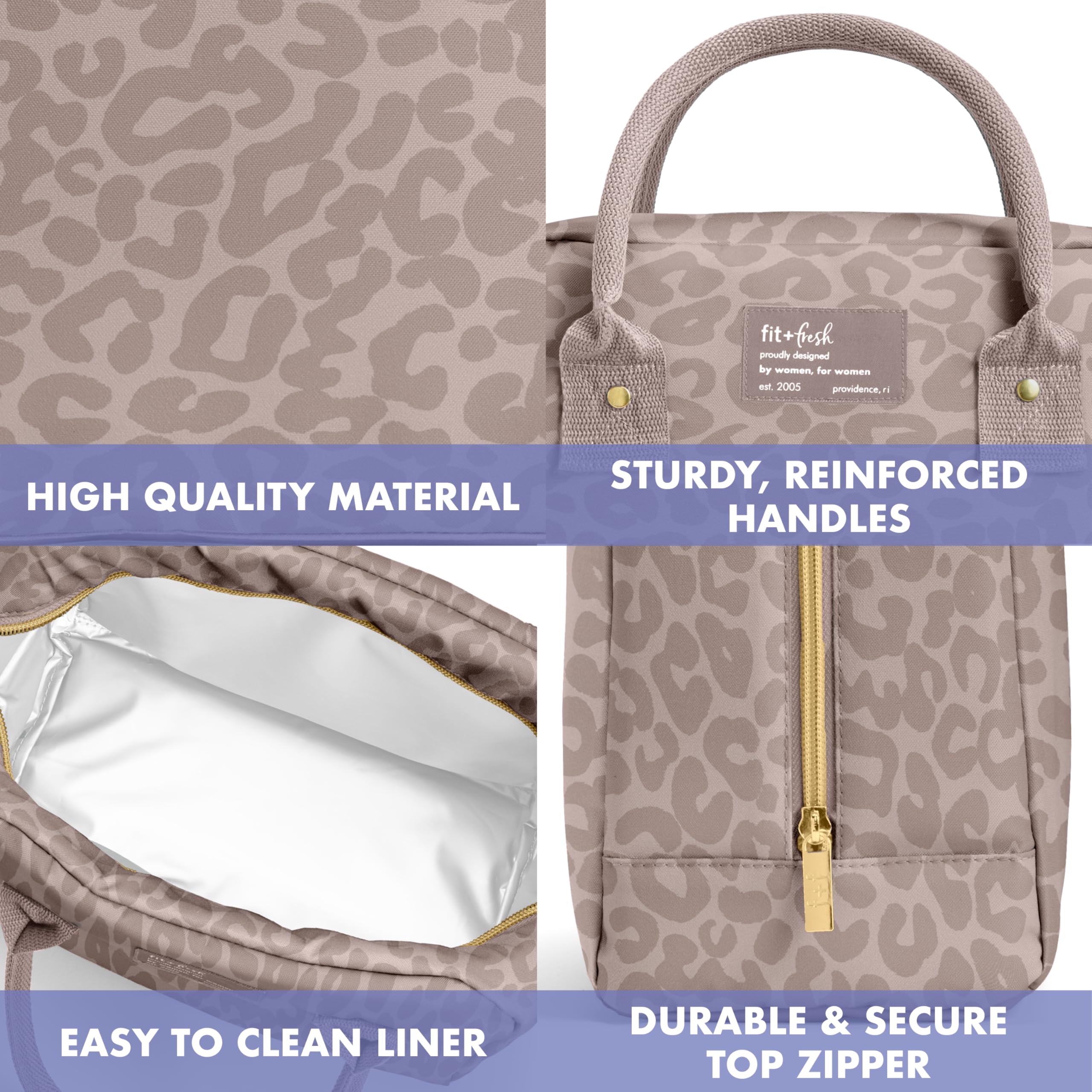 Fit & Fresh bolsa en uso en oficina mantiene comidas frescas
