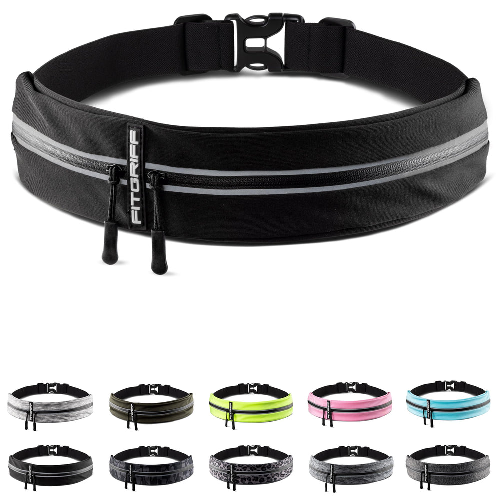 Fitgriff cinturón frontal con bolsillo grande para móvil y acceso rápido