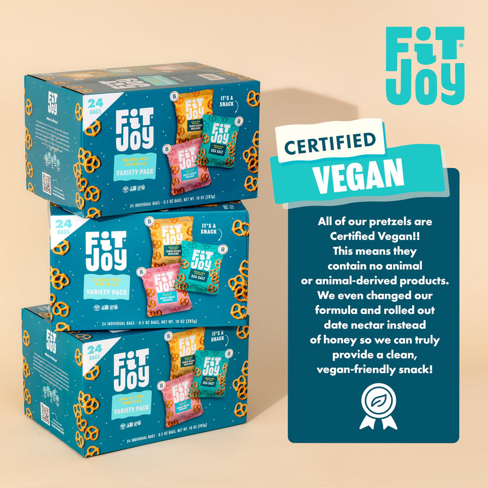 FitJoy tabla de aperitivos con pretzels en ambiente familiar
