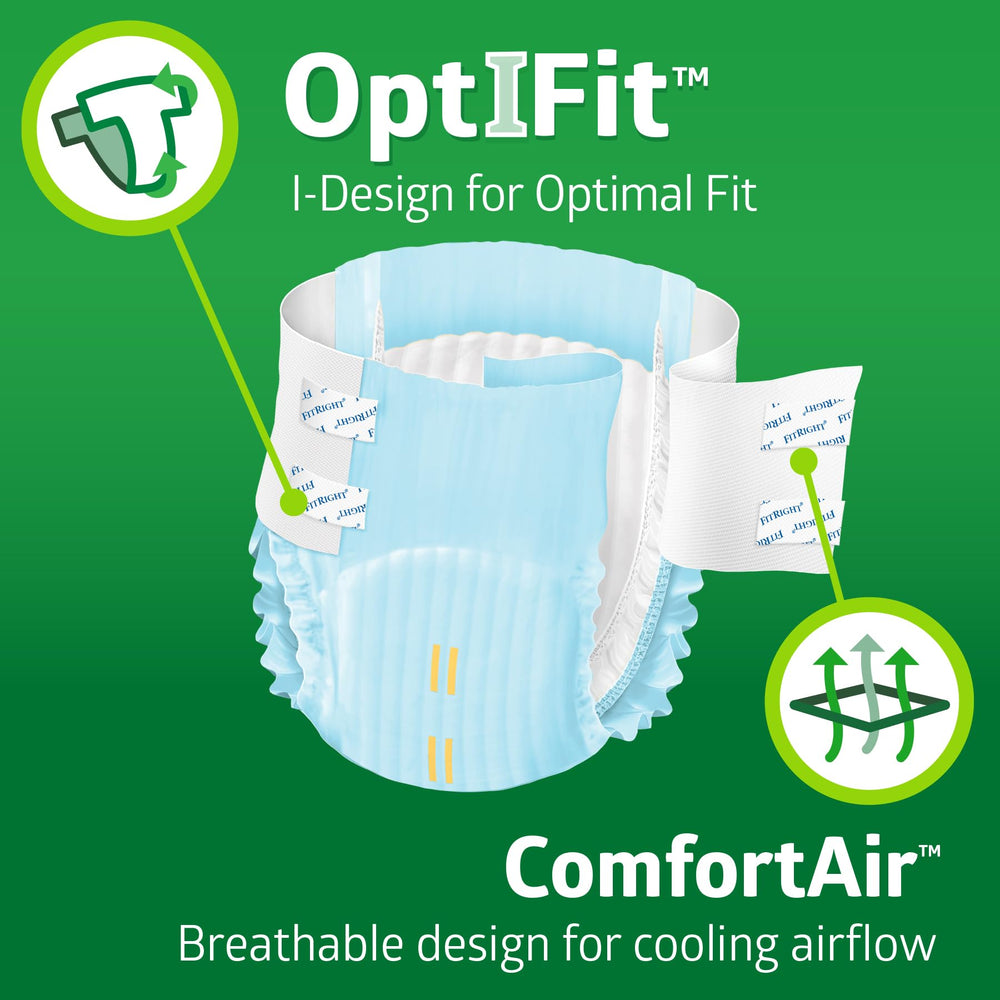 FitRight primer plano de cubierta suave tipo tela para mayor comodidad