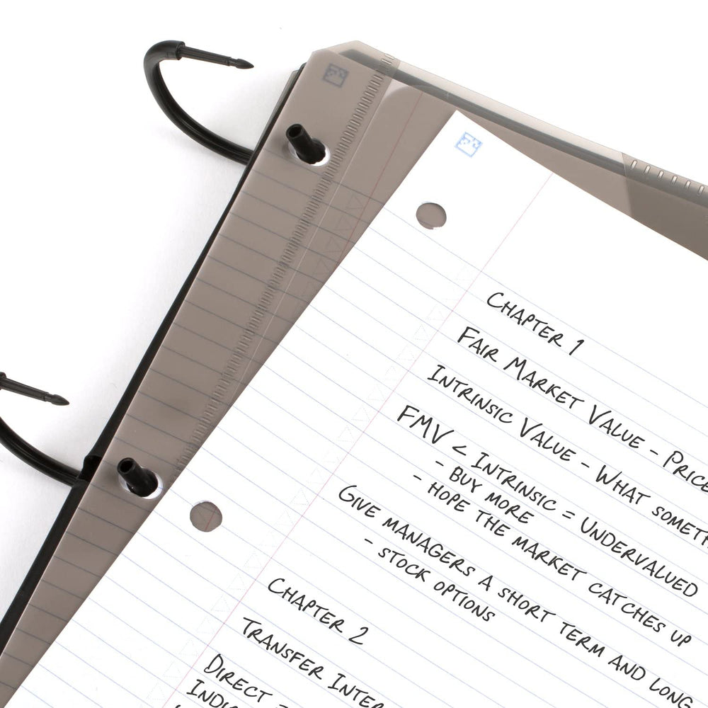 Five Star divisores NotePocket almacenan hojas sueltas con seguridad