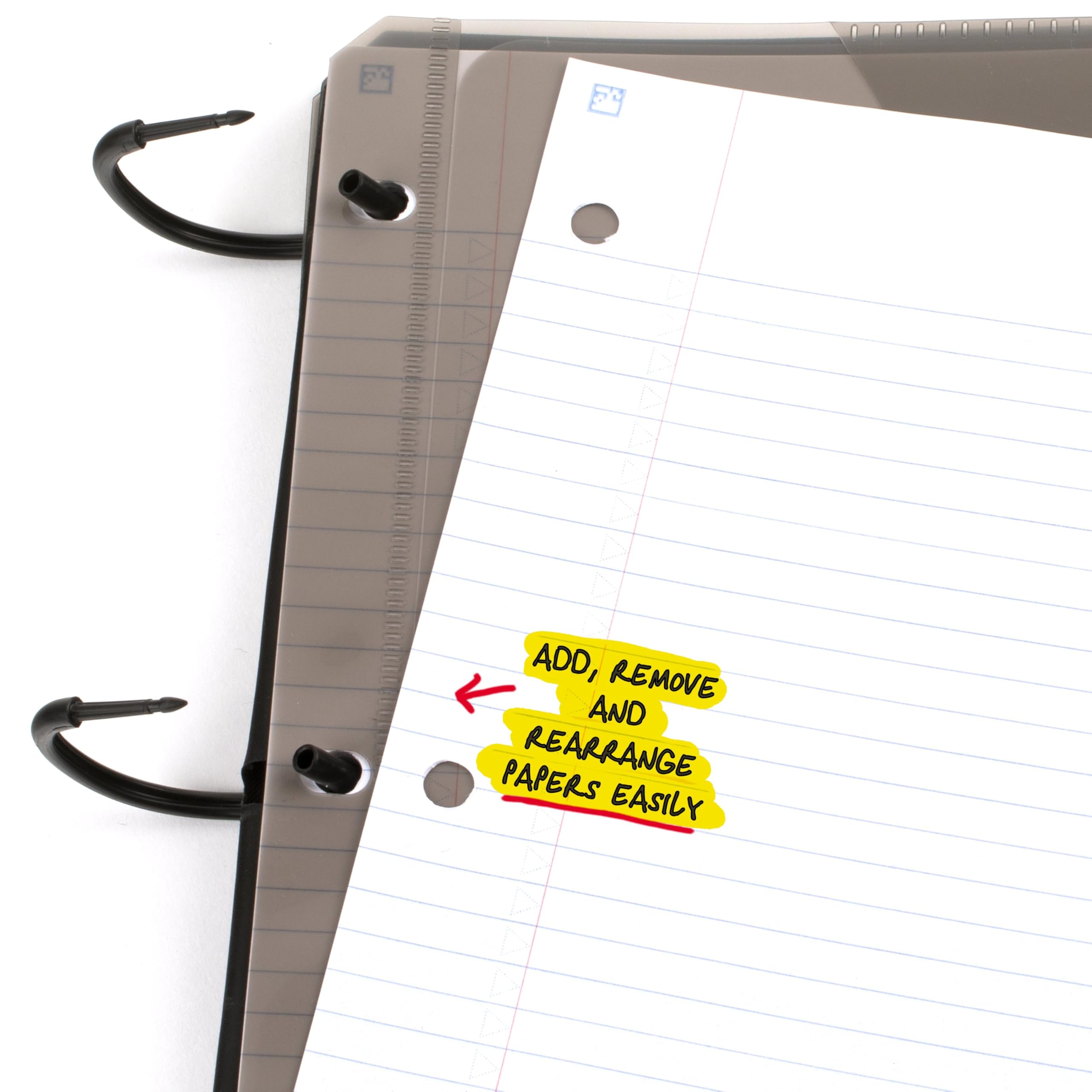 Five Star divisor NotePocket con bolsillo para guardar trabajos sueltos