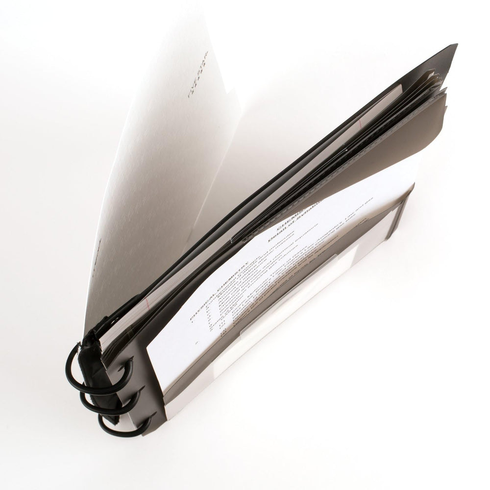 Five Star bolsillo NotePocket abierto para guardar papeles sueltos