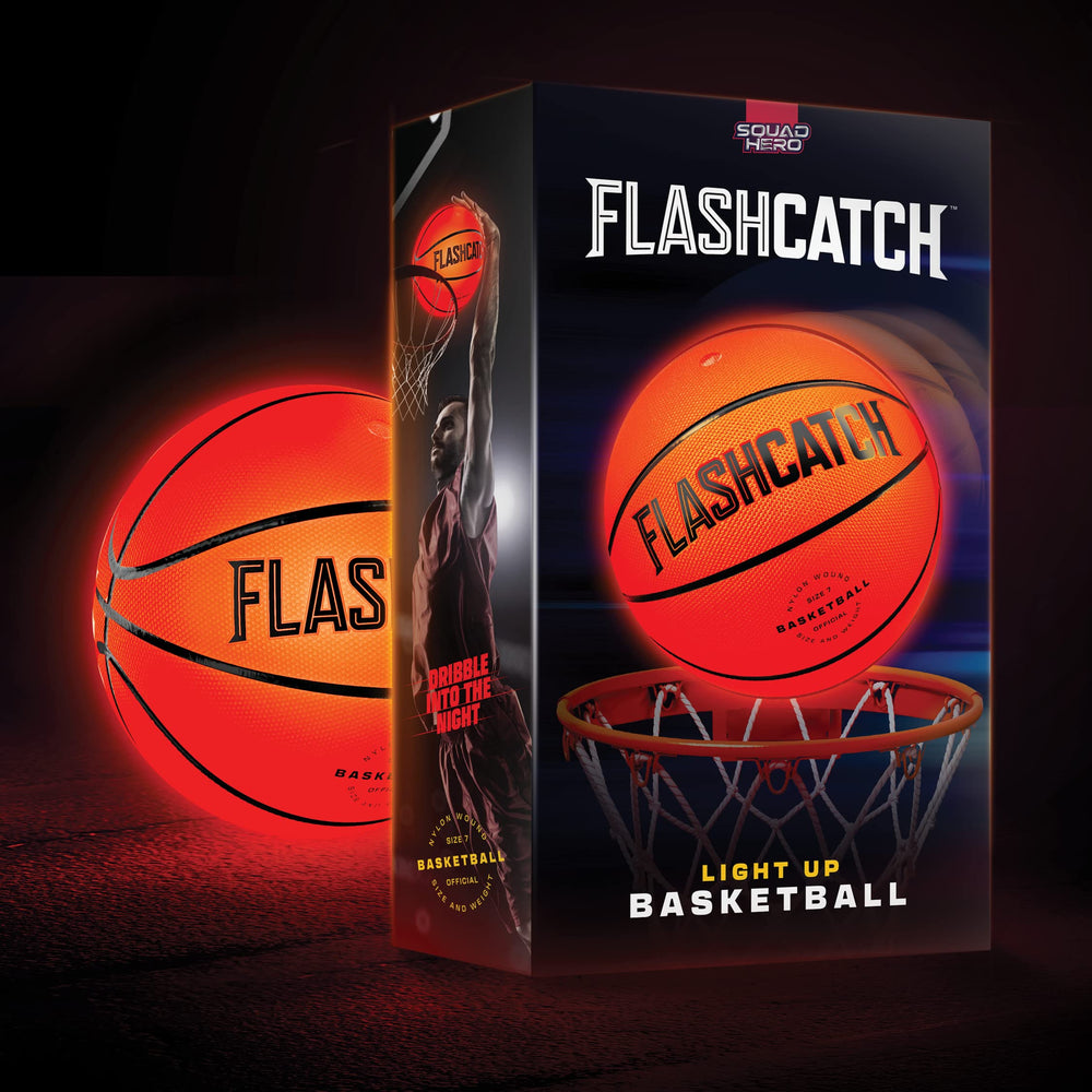 FlashCatch partido familiar al aire libre de noche, entretenimiento seguro