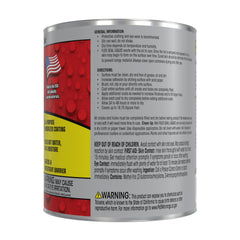 Flex Seal Liquid textura de la película de caucho clara demostrando acabado liso