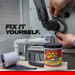 Flex Seal funcionando bajo el agua sellando una grieta marina