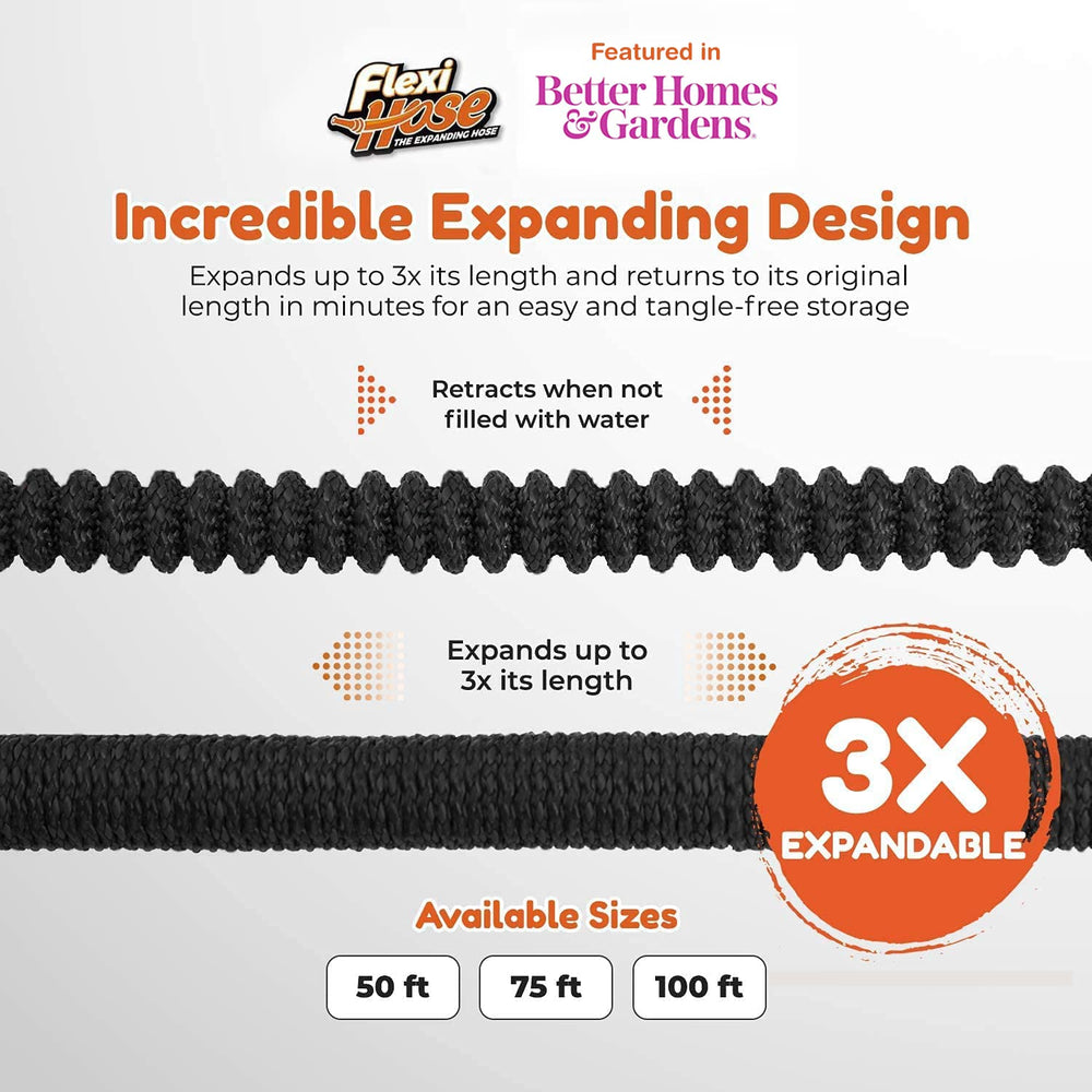 Flexi Hose racor de latón 3/4" mostrando conexión segura