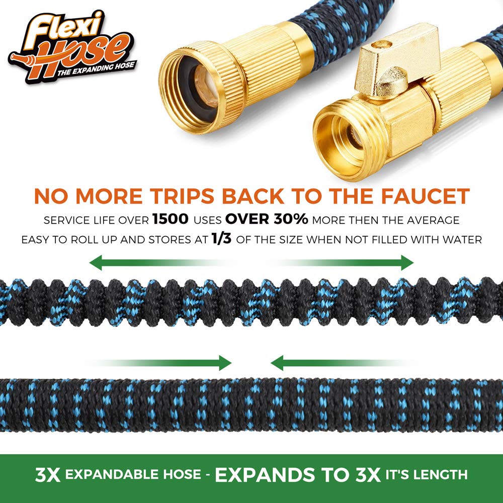 Flexi Hose detalle del tejido exterior 3750D, protección contra abrasiones