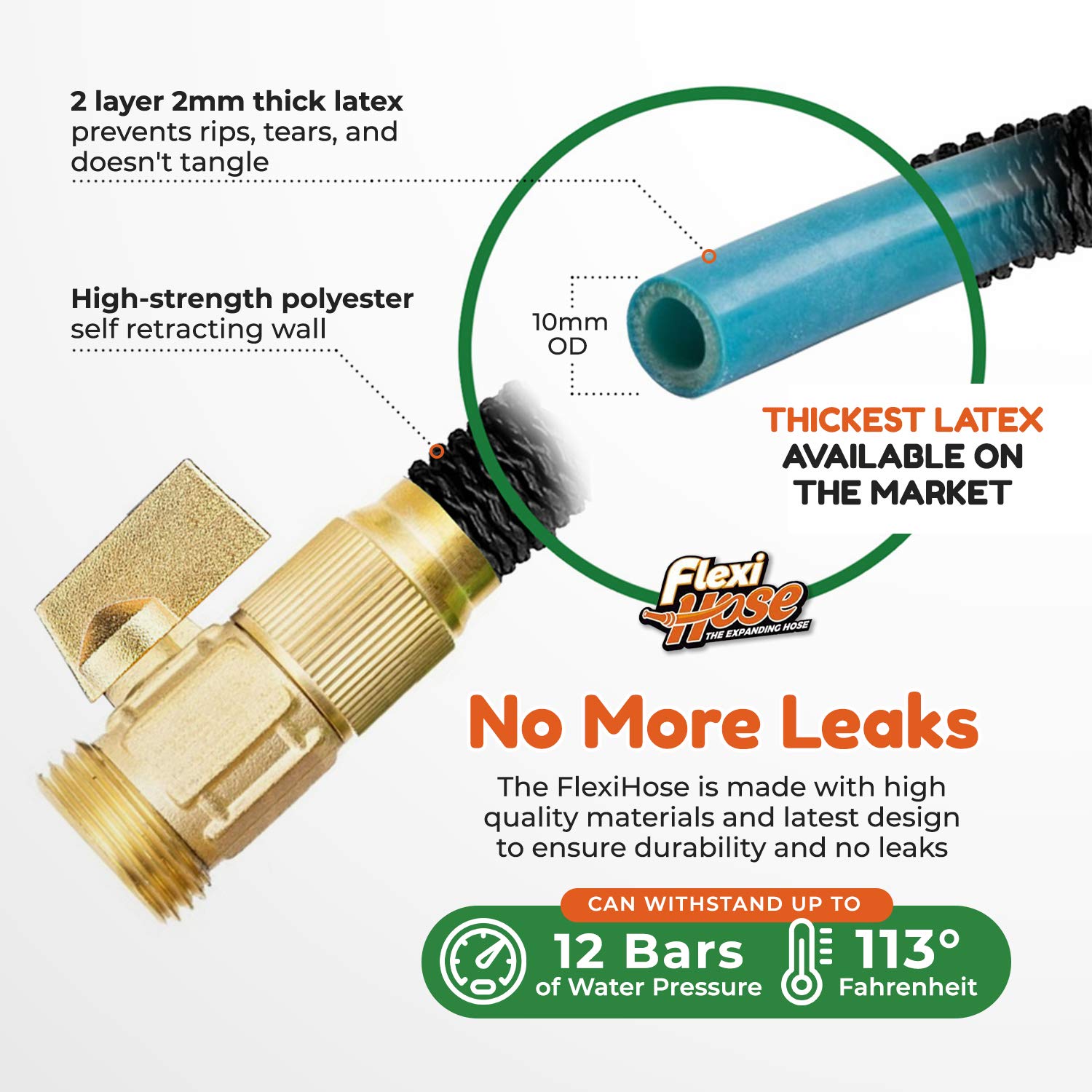 Flexi Hose funda 3750D resistente contra pinchazos