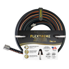 Flexon Flextreme Pro vista frontal del embalaje mostrando la manguera resistente