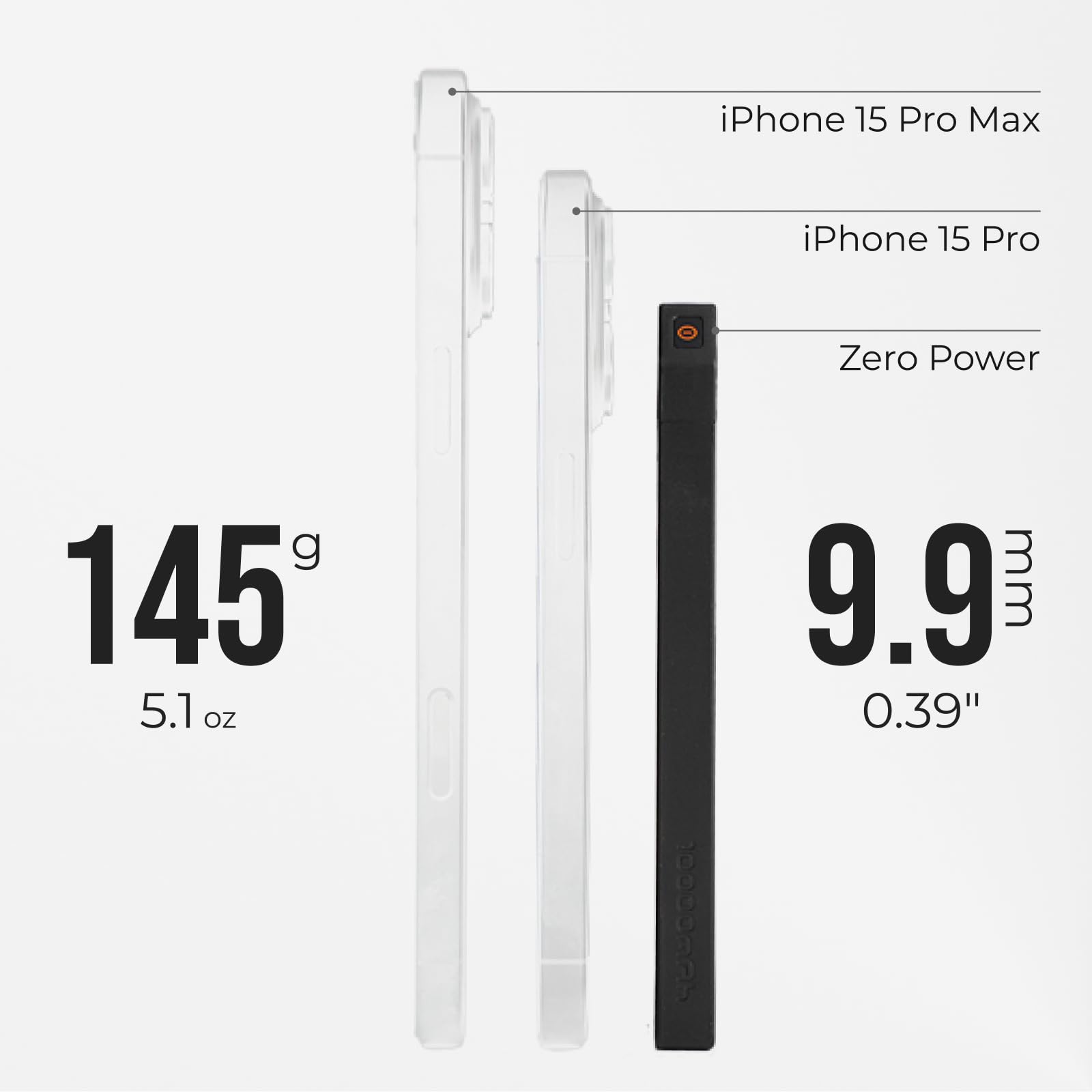 FLEXTAILGEAR cable USB-C integrado usado como lazo para transporte y carga conveniente