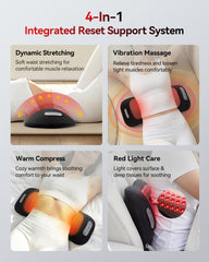 FliKEZE acercamiento a LEDs 650/850nm mostrando terapia de luz estable