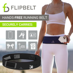 FlipBelt detalle del tejido absorbente que evita la humedad durante ejercicio