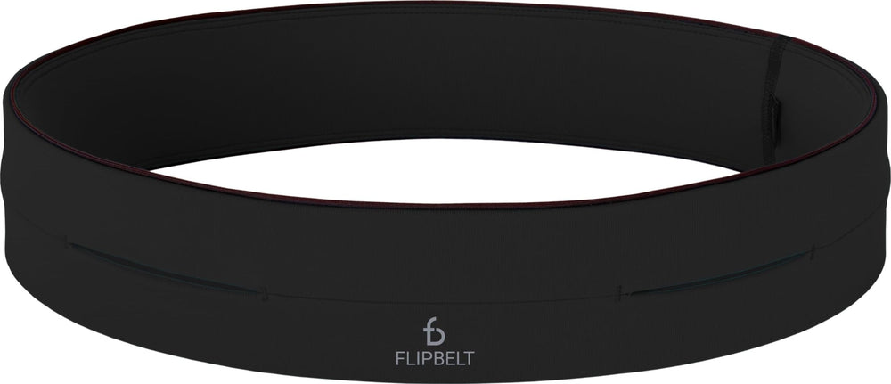 FlipBelt vista frontal del empaque mostrando tamaño y color, ofrece comodidad