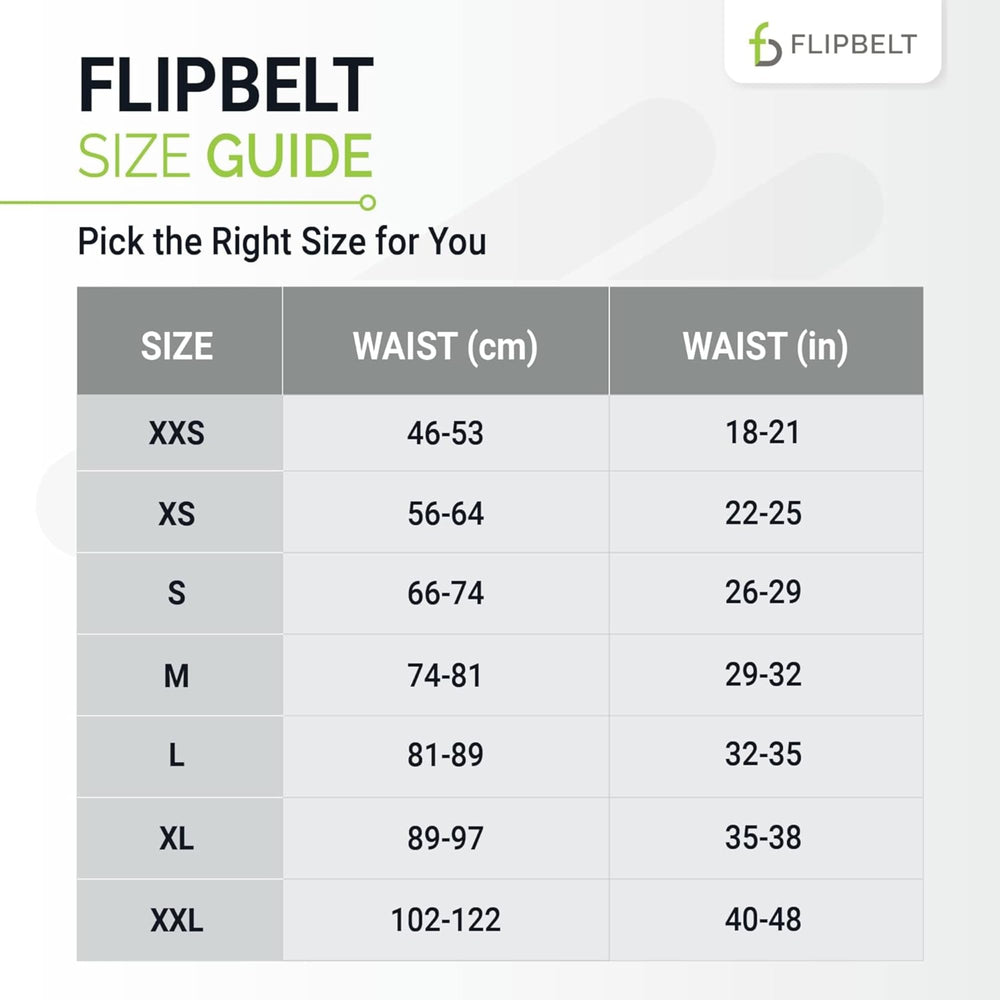 FlipBelt usado en gimnasio con auriculares, FlipBelt facilita entrenamiento activo