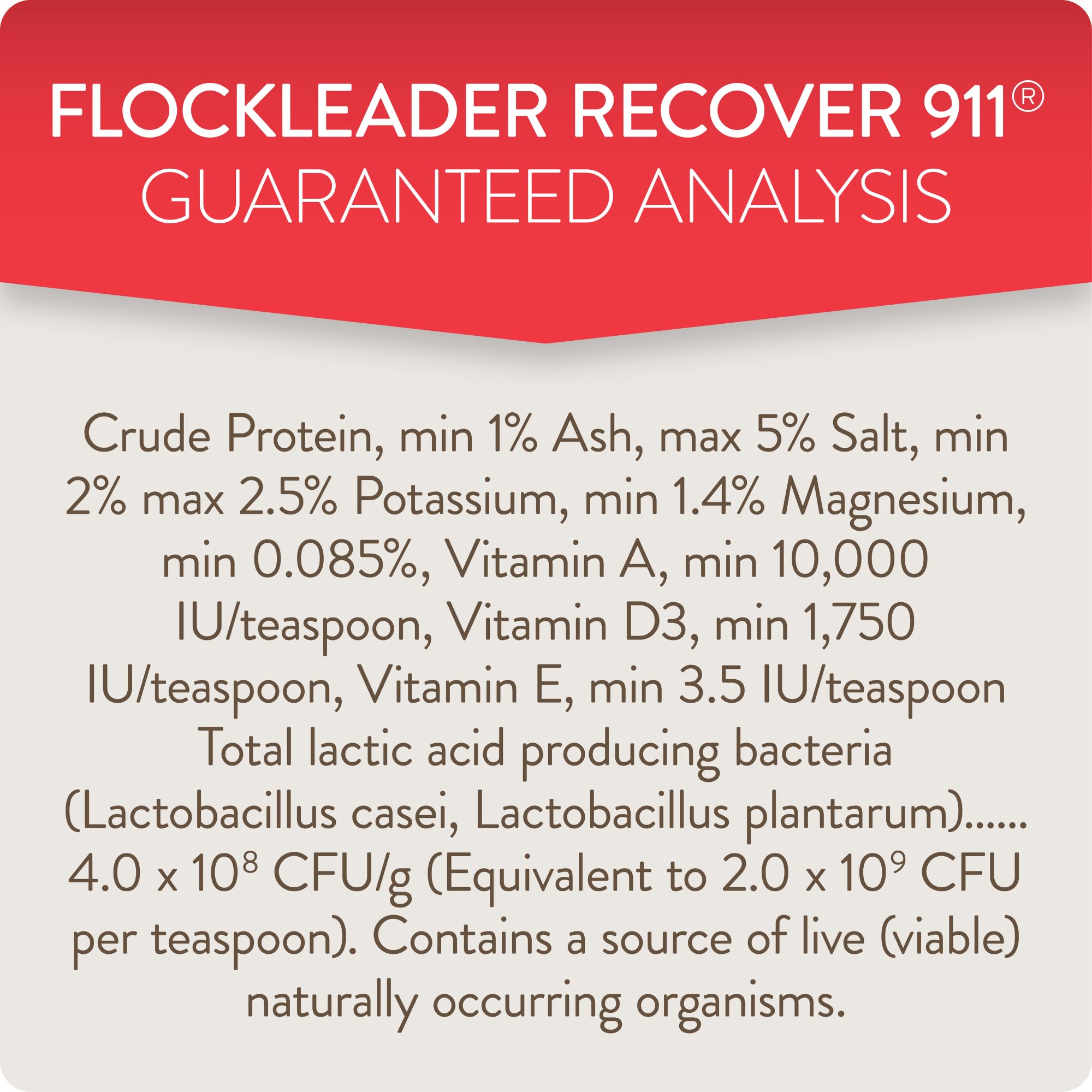 FlockLeader aves en corral recuperándose tras tratamiento con suplemento