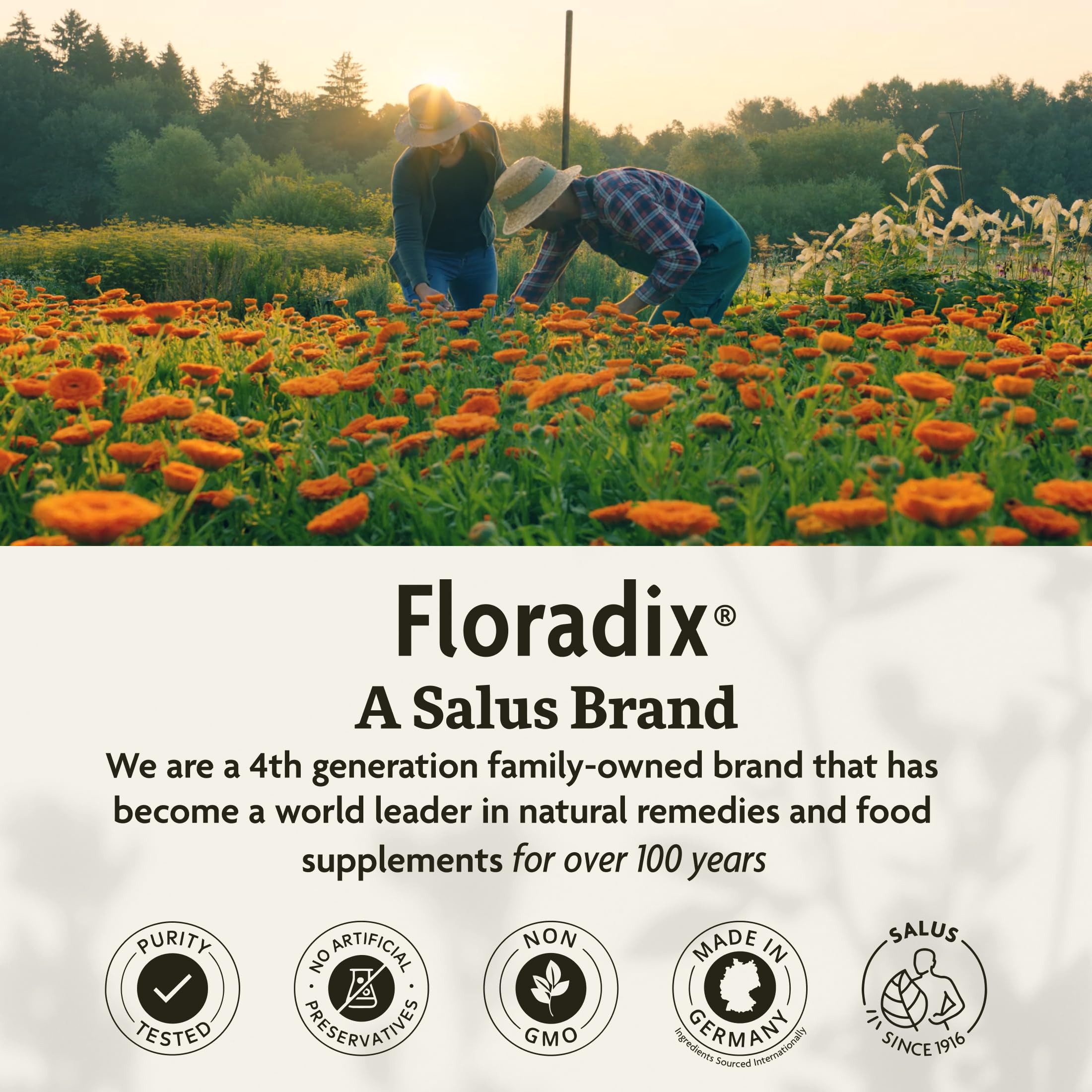 Floradix servido en zumo listo para tomar, mostrando integración en la rutina