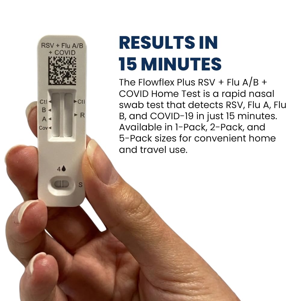 Flowflex Plus en entorno familiar y de viaje para preparación estacional práctica
