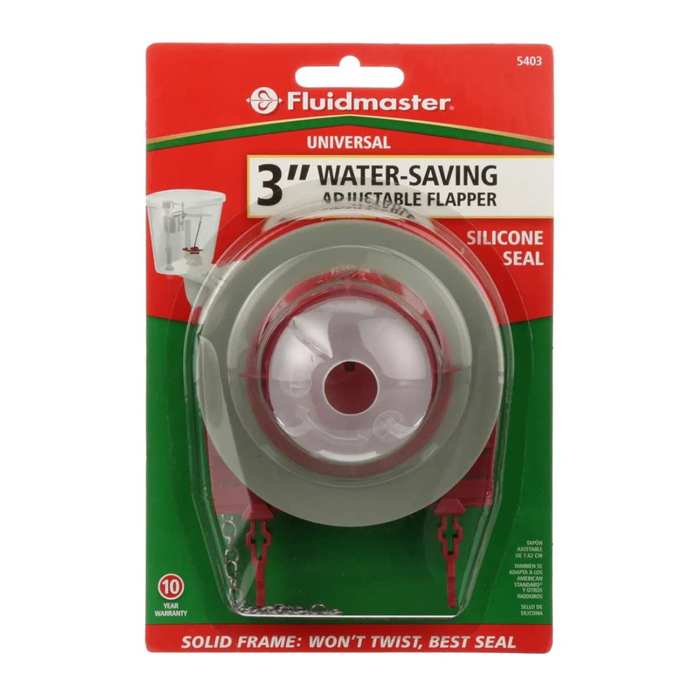 Fluidmaster detalle de la cadena ajustable sin pliegues para funcionamiento fiable