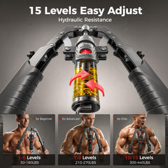 FLYBIRD detalle de la perilla de ajuste y cierre para adaptar longitud del mango