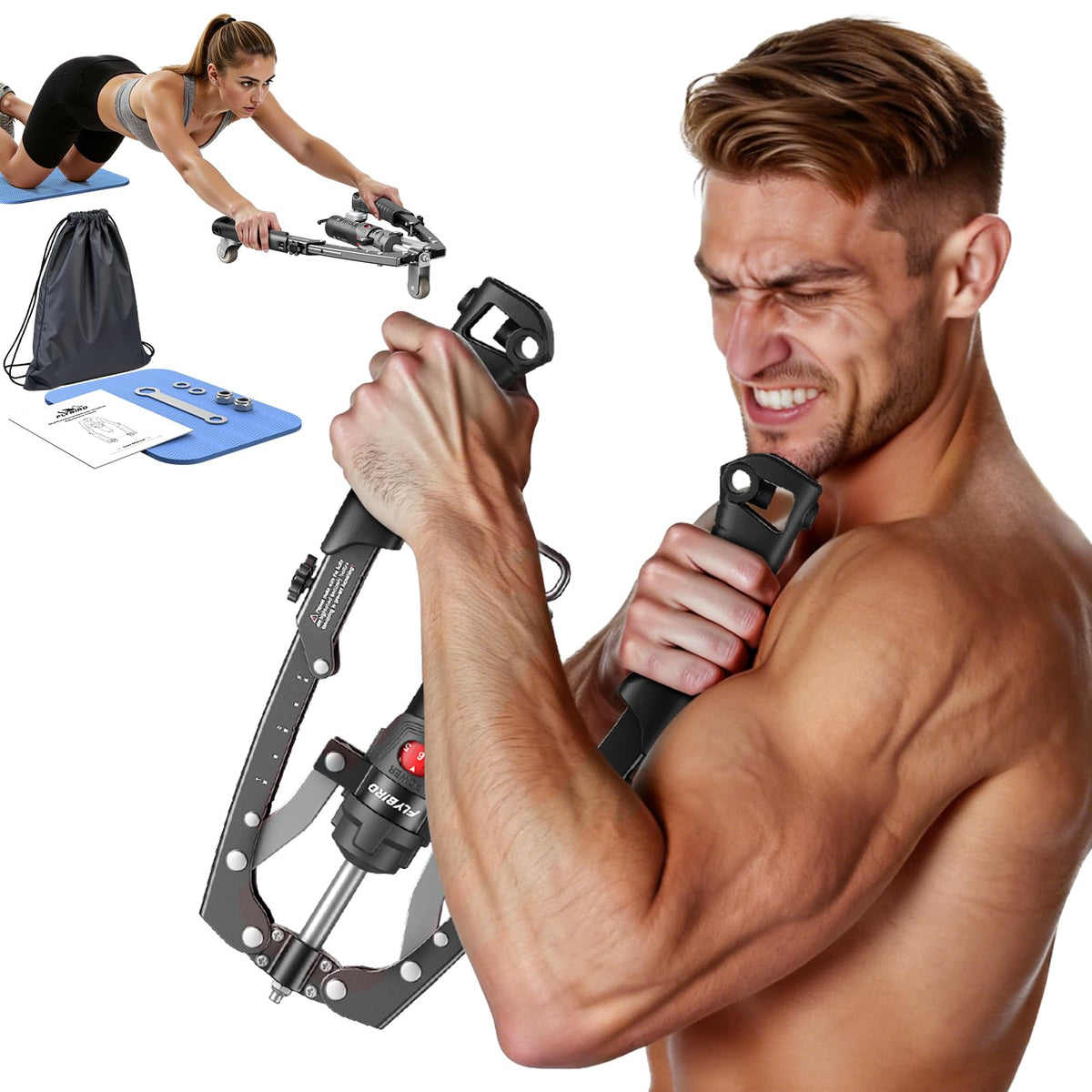 FLYBIRD vista frontal del Twister mostrando su estructura estable y versatilidad