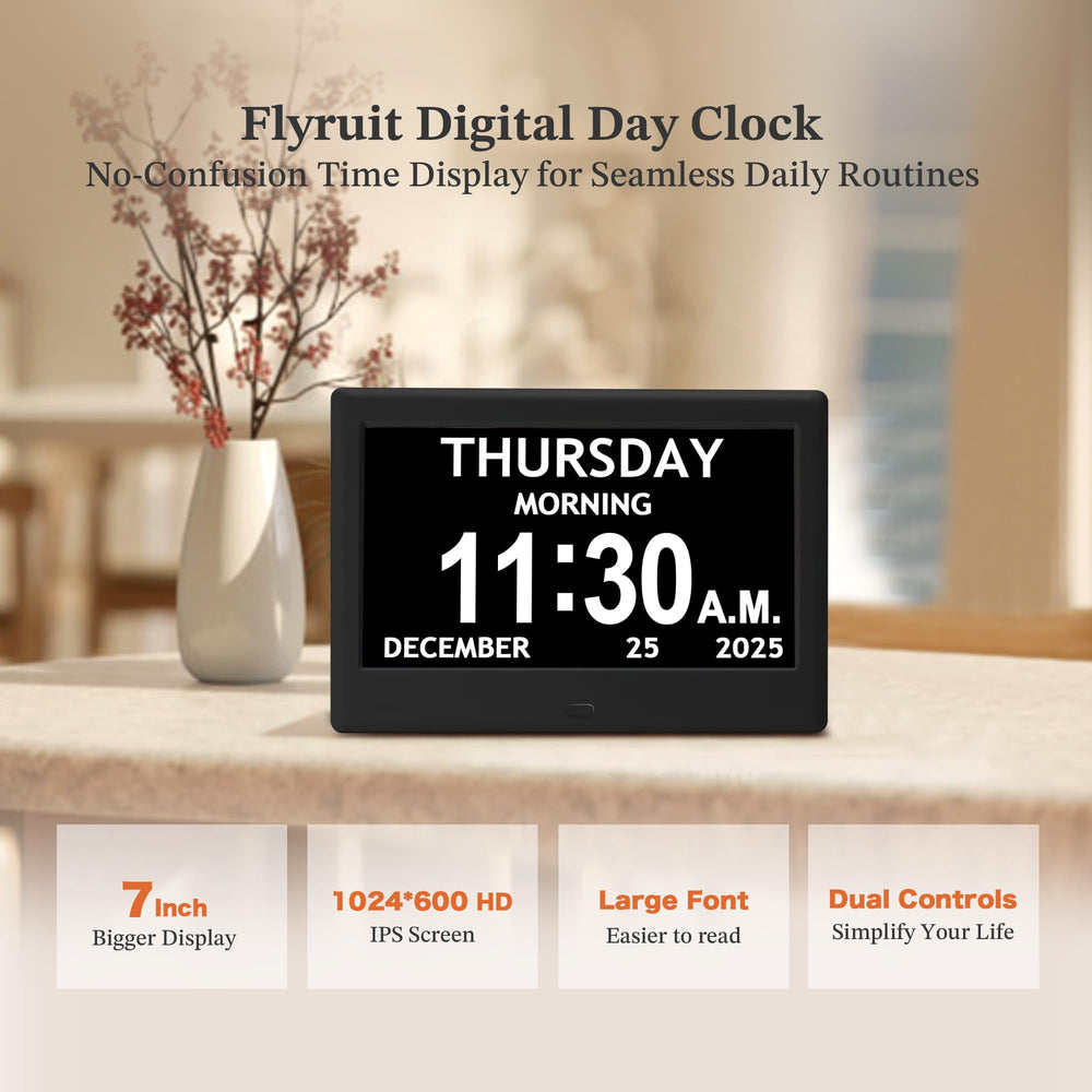 FLYRUIT detalle pantalla IPS mostrando alto contraste y claridad