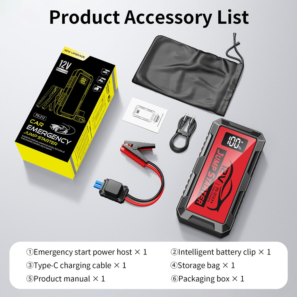 fmooostore maletín y accesorios incluidos listos para guardar en el coche