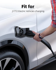 FOCSPROD vista del conector J1772 para compatibilidad con vehículos