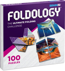 FOLDOLOGY portada de la caja mostrando contenido portátil y regalo