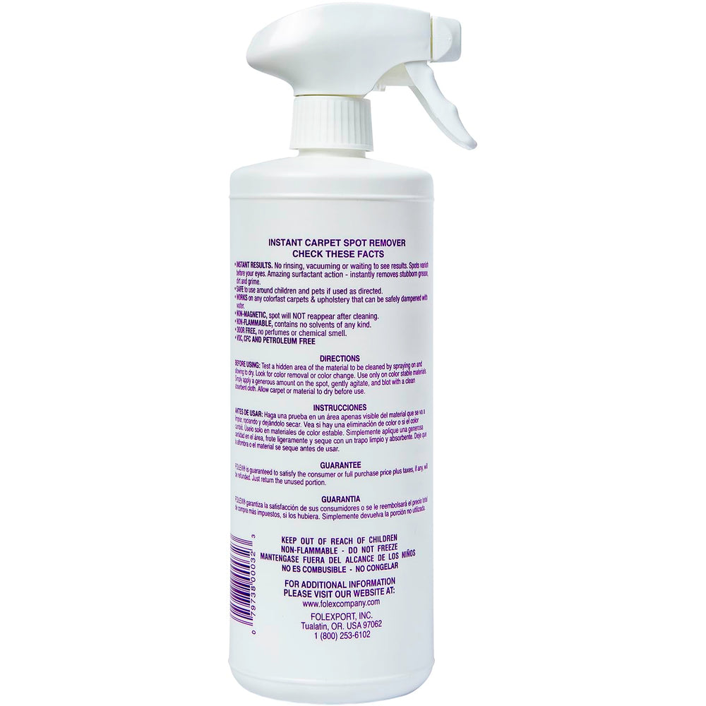 FOLEX etiqueta con ingredientes y seguridad clara para tranquilidad
