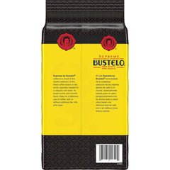 Folgers Supreme Bustelo taza de espresso preparada con crema, ilustra cuerpo y sabor robusto