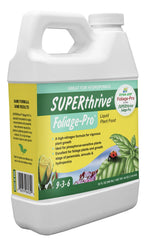 Foliage-Pro botella frontal 32 oz mostrando etiqueta clara y beneficios