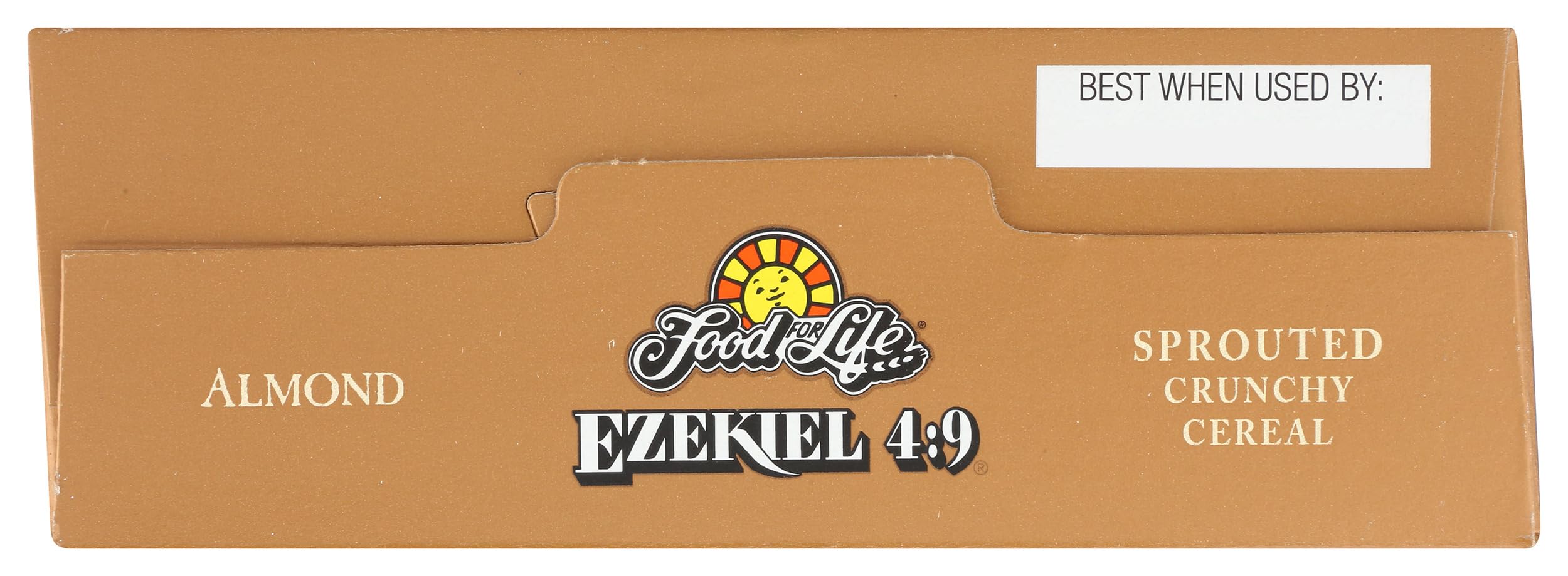 Food for Life porción servida sobre mano para comparar tamaño de ración