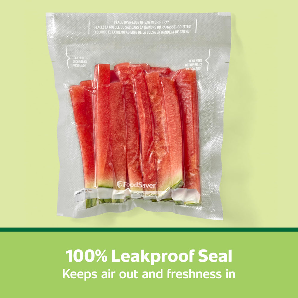 FoodSaver porción de carne sellada al vacío preservando textura y sabor