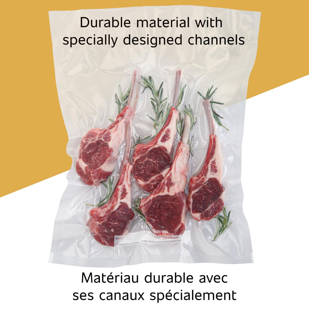FoodSaver bolsa sellada lista para sous vide cocina precisa