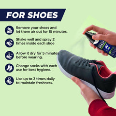 FOOT CURE detalle del atomizador para aplicación precisa y difusión uniforme