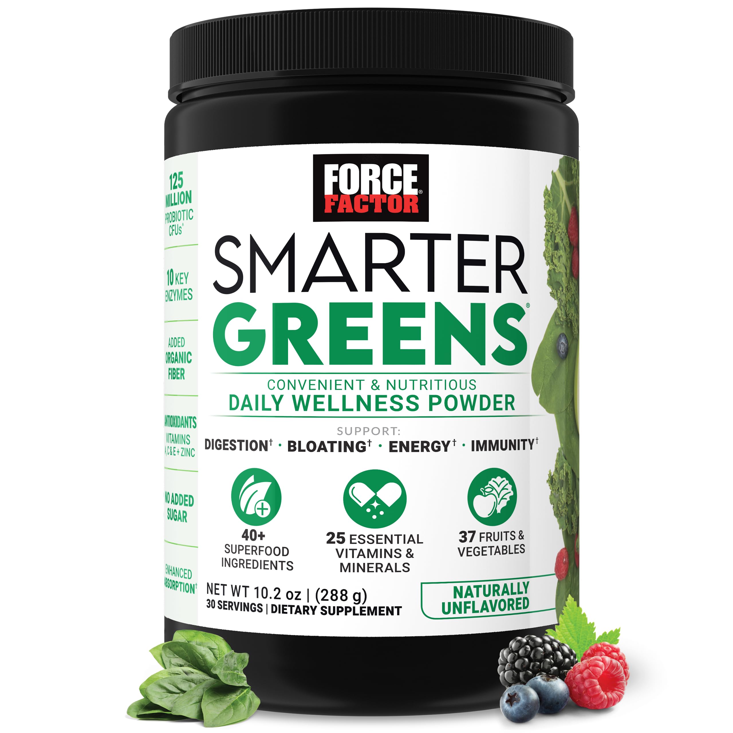 Force Factor empaque frontal mostrando producto y beneficios visibles